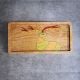 Handcrafted Mango Wood Deer Hand Painted Serving Tray